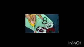 How to make #chrochet scrunchies #hair scrunchies 