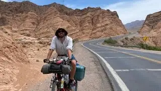 Bike touring in northern Argentina...