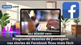 Programe 30 Dias de Stories no Facebook com 1 click