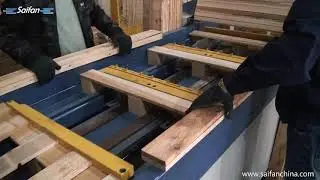 SF1000-1 Automatic Hydraulic nailing line for block pallet