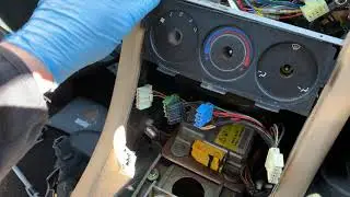 MG TF Rear Demist Switch & Heater Cable