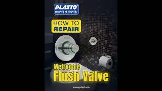 How to Repair a Metropole Flush Valve | Toilet flush valve repair | Plumbing Tips & tricks