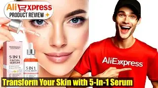5 In 1 Face Serum Review: Hyaluronic Acid, Anti-Wrinkle, Vitamin C - Does It Really
