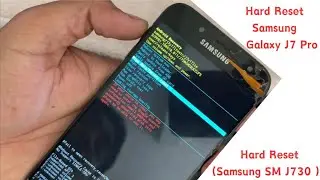 Hard Reset Samsung Galaxy J7 Pro ( Samsung SM J730 ) #Hardreset #Hardresetj7pro
