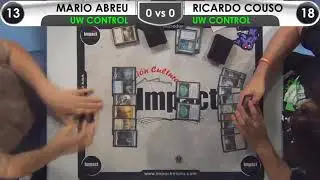 Impact 2017 Modern R8 Mario Abreu (UW Control) vs Ricardo Couso (UW Control)