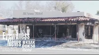 Flowers to Flames: Site of famed Bakersfield florist location burns twice in 24 hours