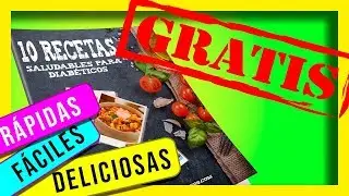 ⭐️ Comida para DIABETICOS 📖 RECETAS FACILES | 2019 |