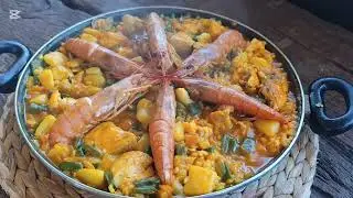 PAELLA PARA TRES PERSONAS COCINITAS Y MAS 