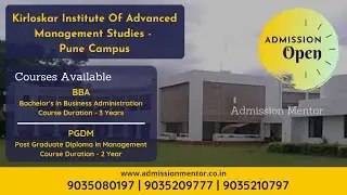 Kirloskar Institute of Advanced Management Studies (KIAMS) - Pune Campus | Eligibility Criteria