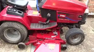 Toro 520xi first start after rebuild
