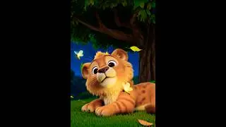 🌙 Little Lion Leo | Jungle Bedtime Story for Kids | Calm Sleep Story (3D Animation)