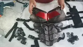 Attaching Fast Buckles to Red Hood Chest Armor