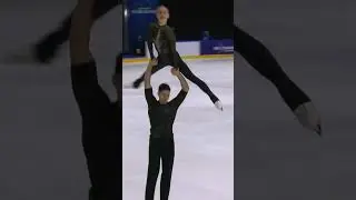 Flying high! 🔥⛸ Hase / Volodin 🇩🇪 skate to the top of the podium at #GPFigure Espoo #FigureSkating