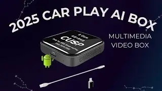 2025 CarPlay AI Box &ndash; Multimedia Video Box Android Qualcomm 4G+64G | Supports Wireless Android Auto