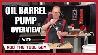 ARES Tool 55000/71038 Oil Barrel Pump - How to and Overview Demonstration