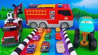 Disney Pixar Cars Unboxing Review | Disney Pixar Cars Drift & Race Lightning McQueen