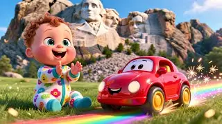 Mount Rushmore Baby Faces | Fun Nursery Rhyme for Kids