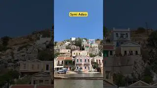 Simi, yani S&ouml;mbeki yani S&uuml;nger adası🏝️ #greece #yunanistan #simi #symi #ada #gezi #travelling