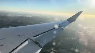 American Airlines CRJ-900 Landing in Nashville (BNA) from Charlotte (CLT)