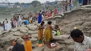 माँ गंगा सिमरिया घाट पवित्र स्नान, यहाँ हर मनोकामना होती है पूर्ण।#hollybathing