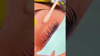 Clean Lashes Right After Lamination! 👀✨ #eyelashlamination #browcare #lashlifttips #pmubeauty