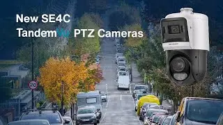 Уникальный тандем 2 в 1: Поворотка + Обзор общий обзор в одной камере Hikvision SE4C TandemVu PTZ