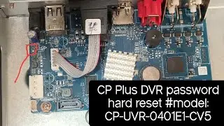 CP Plus DVR password hard reset #model  CP-UVR-0401E1-CV5