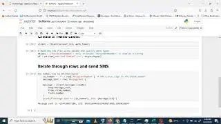 Create Bulk Sms in Twilio using Python.....