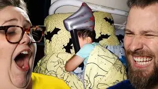 This Kid Can't Sleep Without His Axe