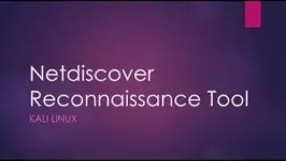 Using Netdiscover to list all connected devices | kali linux | Ethical hacking | discovery tool