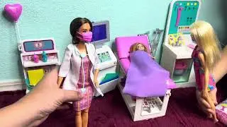 Chelsea goes to hospital! #barbie #barbiedoll #kids #barbiegirl #girls #barbiemovie #doll #letsplay