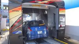 0947【ダイフク洗車機4Kリマスター版動画】コンベニオス節水仕様