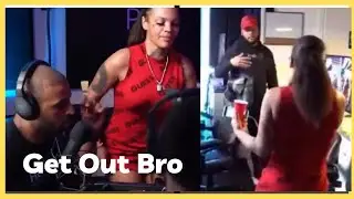 Myron had to kick this retreaded girl out- Get out bro#freshandfit #freshandfitpodcast #myron