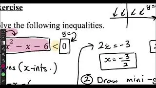 How to solve Quadratic Inequalities