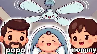 Upar Pankha Chalta hai | ऊपर पंखा चलता है नीचे बेबी सोता है | Hindi Baby Rhyme | Kids Rhymes Hindi