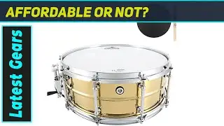 EASTROCK Snare Drum: Golden Tone, Professional Power!
