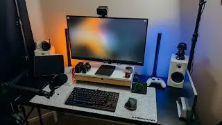 Desk Tour: 2024 home office setup for video editors