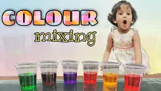 Learn How To Mix Colors For Kids | Kids Fun Activities | Learning Colors |   Nainika's Fun World
