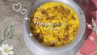 Biriyani at home 🍲|| Sudden plan for biriyani🌼