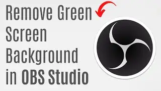 Как убрать зеленый фон экрана в OBS Studio