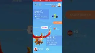 Trading Ho Oh for Shiny Roselia in Pokemon GO