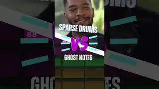 Sparse vs Ghost notes, what ya got? #ytshorts #shorts