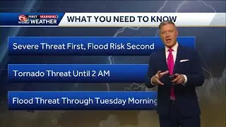 Tracking strong storms, heavy rain, and possible flooding