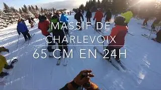 65 cm de poudreuse Massif de Charlevoix et Mont à Liguori // GoPro6