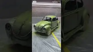 1938 classic Volkswagen Beetle restoration guide #handmade