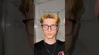 Hunter Eyes Tutorial👁️👄👁️