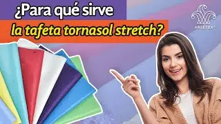 ¿Para qué sirve la Tafeta Tornasol Stretch? | Tela para vestidos | Arletex