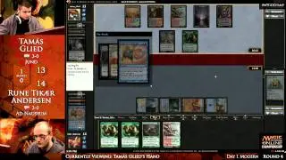 4-й раунд Magic Online Championship 2013: Тамаш Глид против Руне Андерсена (современный)