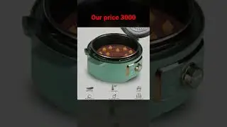 Geek Robocook Glam 3 litre Automatic Electric Pressure Cooker with Non Stick Pot