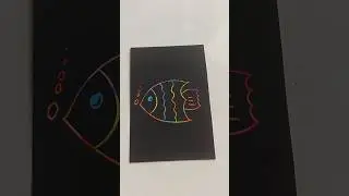 Magic Drawing Fish 🐠🐟#art #howtodraw #viralvideo #drawing #fish
